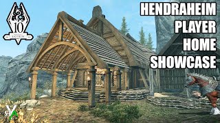 Xbox Skyrim AE HENDRAHEIM PLAYER HOME Showcase [upl. by Schuyler]