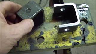 How to make go kart spindle brackets [upl. by Grubman562]