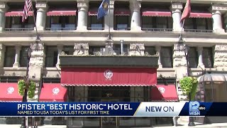 Pfister Hotel named to USA Todays best historic hotel list [upl. by Yelsel133]