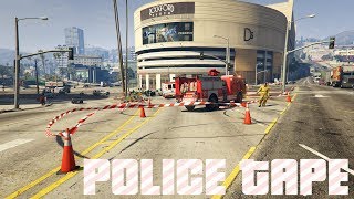 Police Tape Mod Preview  GTA V LSPDFR Police Tape Mod by PNWParksFan [upl. by Rotow]