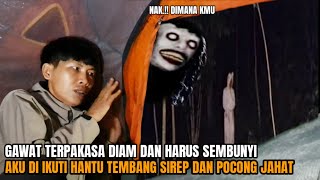 CAMPING HOROR HARUS SEMBUNYI AKU DI IKUTI HANTU TEMBANG SIREP DAN POCONG GOSONG [upl. by Kerwinn]