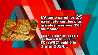 Rapport du Conseil Mondial de lOr WGC [upl. by Celio]