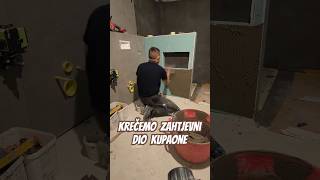 batroom adaptation keramicarzastone diy tiles [upl. by Vine]