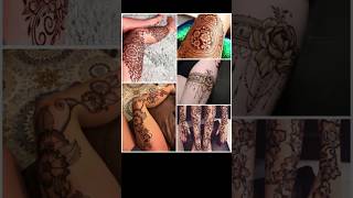 legs mehndi design arabic style 😍 henna mehndi design for leg  leg mehndi design photos shorts [upl. by Kragh]