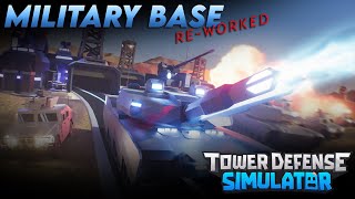 Military Base ReWork  Tower Defense Simulator [upl. by Frangos]