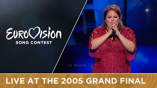 Chiara  Angel  Malta 🇲🇹  Grand Final  Eurovision 2005 [upl. by Azmah804]