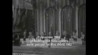 9 november Rina Lodders Miss World 1962 [upl. by Christiano]