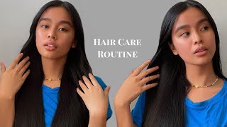 Hair care routine Philippines  Lj Torres [upl. by Ylac927]