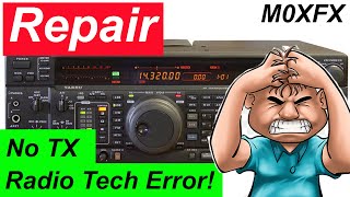 Yaesu FT1000MP Mark V No RXTX Troubleshoot amp Repair Part4 of 4 [upl. by Sender]