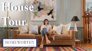 NYC HOUSE TOUR  Inside a Brooklyn Townhouse Filled with Color [upl. by Eryt]