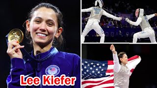 Lee Kiefer Wins Gold Medal at Paris Olympics 2024  5 Things To Know About Lee Kiefer [upl. by Solnit]