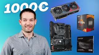 🛑 1000€ GAMING PC zusammenstellen für Anfänger 🛑 AMD Ryzen amp Nvidia RTX 4060 [upl. by Jehu]