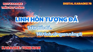 Karaoke Linh Hồn Tượng Đá Tone Nam 78 [upl. by Anirahc398]