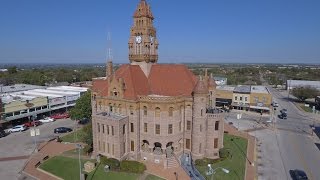 Decatur Tx Courthouse  David Geist  upbynite1yahoocom [upl. by Letnahs]