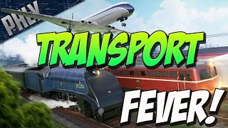 TRANSPORT FEVER  PLANES BOATS amp MORE Transport Fever Gameplay 1 [upl. by Egedan]