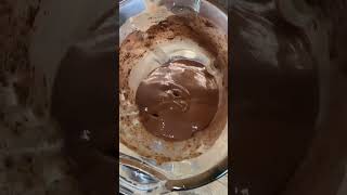 Recette de mes ptits flans kaki chocolat seulement deux ingrédients  super bonne et plutôt healthy [upl. by Anaeel]