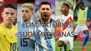 ELIMINATORIAS SUDAMERICANAS  PREVIA Y PRONÓSTICOS [upl. by Neeloc]