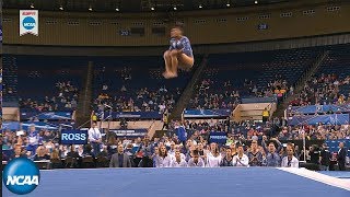 Kyla Ross crushes floor routine in 2019 NCAA gymnastics semifinal [upl. by Ace]