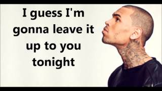 Chris Brown  I Cant Win Lyrics 2013 ALBUM X [upl. by Mic]