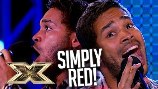 Teacher Danyl Johnson goes Simply Red  Boot Camp  Series 6  The X Factor UK [upl. by Lecia]