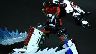 Toy Review Super Robot Chogokin Dekaranger Robo [upl. by Bremer]