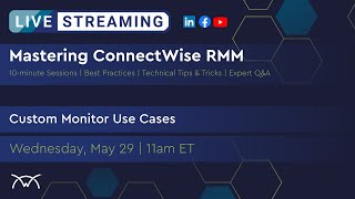 Mastering RMM  Custom Monitor Use Cases [upl. by Lesde769]