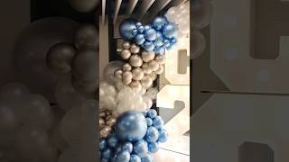 Balloon arch decoration Decorations balloon2025 baloondecoration [upl. by Farhsa]