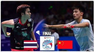 Amazing Kunlavut Vitidsarn vs Wang Zheng Xing  Korea Masters 2024 Badminton [upl. by Leyameg31]