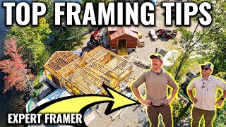 PRO Construction Tips from a Master Framers Jobsite Walk Thru [upl. by Amber]