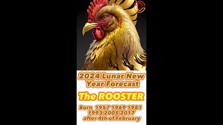 2024 CNY Zodiac Forecast  ROOSTER [upl. by Lanuk]