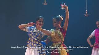 RADHA KRISHNA BEAUTIFUL SONG I KATHAK I PT BIRJU MAHARAJ [upl. by Llemmart]