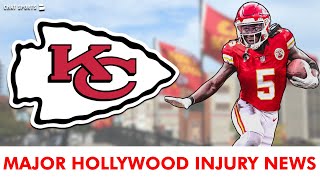 MAJOR Kansas City Chiefs Injury News On Marquise Brown  Chiefs Trade Rumors On Kaiir Elam [upl. by Lohse]