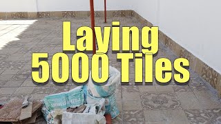 Laying 5000 Tiles [upl. by Siramad]