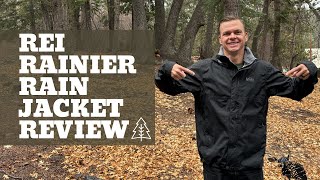 REI Rainier Rain Jacket Review [upl. by Ratib]