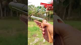 bamboo fireworks funny bamboo fire gun  11🙏🙏🙏 [upl. by Janeen]