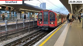 A few trains at Stratford 20092024 [upl. by Ricarda]