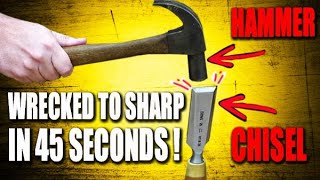 Why I use a drill and a hammer to sharpen now [upl. by Garbers]