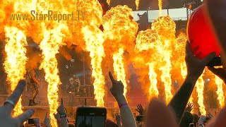 RAMMSTEIN 2023 JULY 18  OLYMPIC STADIUM BERLIN  GIANTPYROSHOW FEUERZONE [upl. by Esiuol]