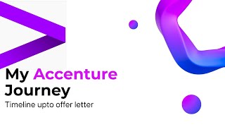 My Accenture Timeline  Assessment to offer letter 2024 [upl. by Ennyleuqcaj20]