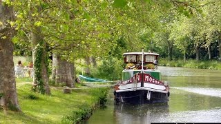 Cruising through the beautiful canals and rivers of France [upl. by Anahsek]