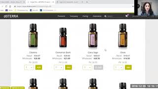 doTERRA How to Create a LRP Order [upl. by Aisirtap530]