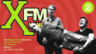 XFM The Ricky Gervais Show Series 2 Episode 14  You cant hold your breath to death [upl. by Nameerf]