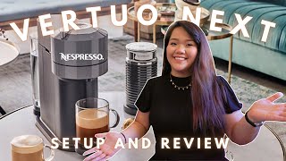 Unboxing the Nespresso VERTUO NEXT Quick Setup First Impressions and Review  paulatwinkle [upl. by Eceerehs]