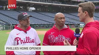 Phillies ready for 2023 home opener [upl. by Neevan992]