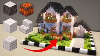 Minecraft Finally Added White Wood  Minecraft The Garden Awakens  Pale Oak Suburban House [upl. by Bain]