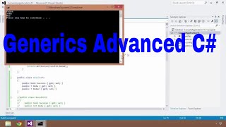 Generics Advanced C [upl. by Halsey]