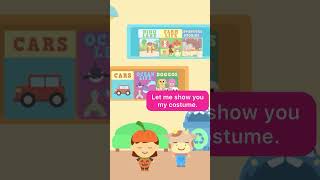 Halloween Outfits kidsgames kidsvideo pretendplay halloween costume cute fun trickortreat [upl. by Siurad]