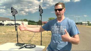 Do Antennas Matter Distance testing Sennheisers EWD Wireless Microphone [upl. by Fredia]