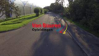 Bocht achteruit rijden  Van Buuren Opleidingen [upl. by Eelan]