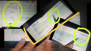 How to write a personal cheque Book Rj Qasim Pakistani [upl. by Cristy]